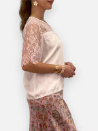 Pusero Amalia vaaleanpunainen GEMINI by Helen-Puserot-GEMINI by Helen-Lahja ja sisustus Pussukka Katariina Home Oy