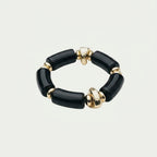 Helmirannekoru Luna musta/kulta Bow19Details-Korut-BOW19DETAILS-Lahja ja sisustus Pussukka Katariina Home Oy