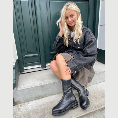 Saapas Just Flying musta-Jalkineet-Copenhagen shoes-Lahja ja sisustus Pussukka Katariina Home Oy