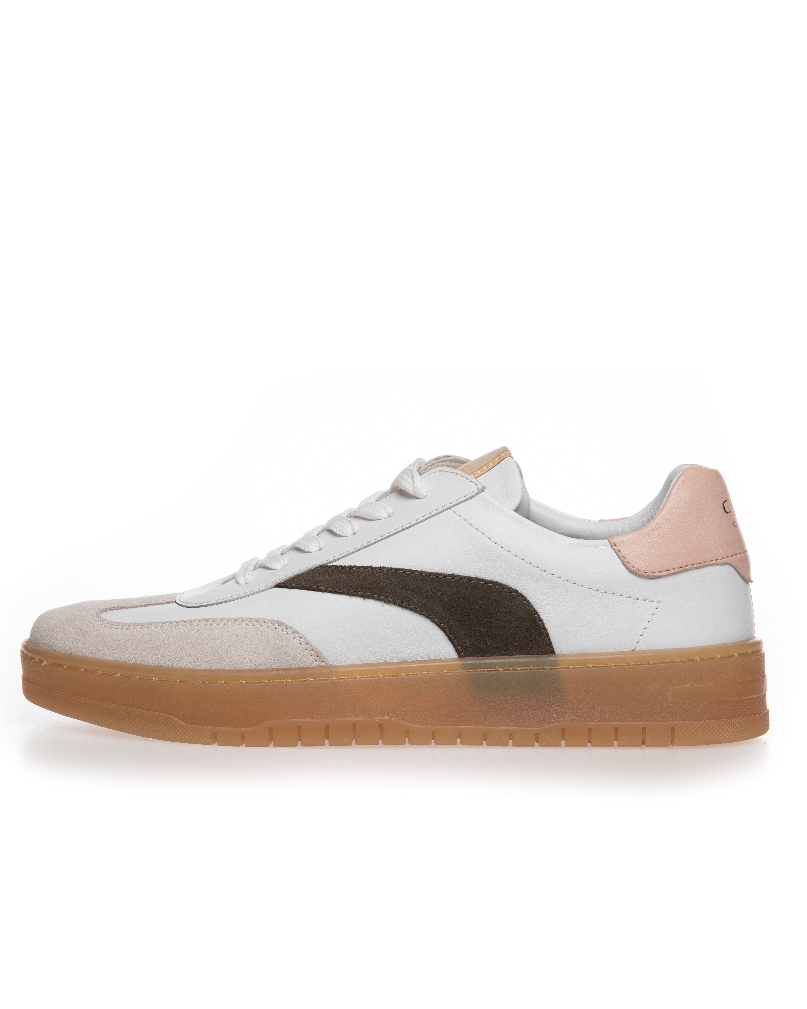 Tennarit The Power valkoinen/army/persikka-Jalkineet-Copenhagen shoes-Lahja ja sisustus Pussukka Katariina Home Oy