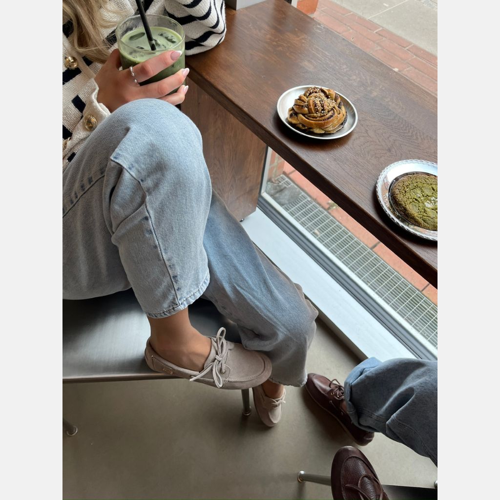 Purjehduskengät Savannah vaalea beige-Jalkineet-Copenhagen shoes-Lahja ja sisustus Pussukka Katariina Home Oy