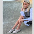 Purjehduskengät Savannah vaalea beige-Jalkineet-Copenhagen shoes-Lahja ja sisustus Pussukka Katariina Home Oy