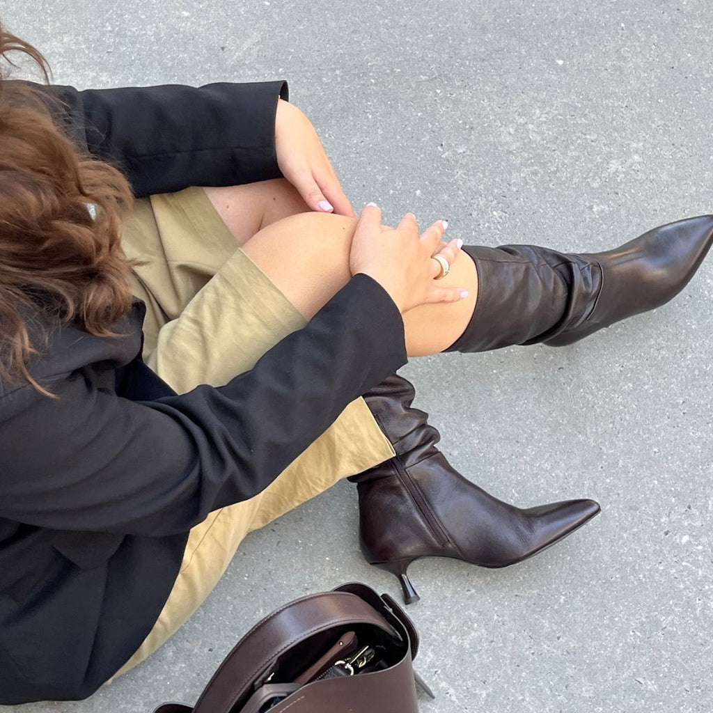 Talvisaapas Mine tummanruskea Copenhagen shoes