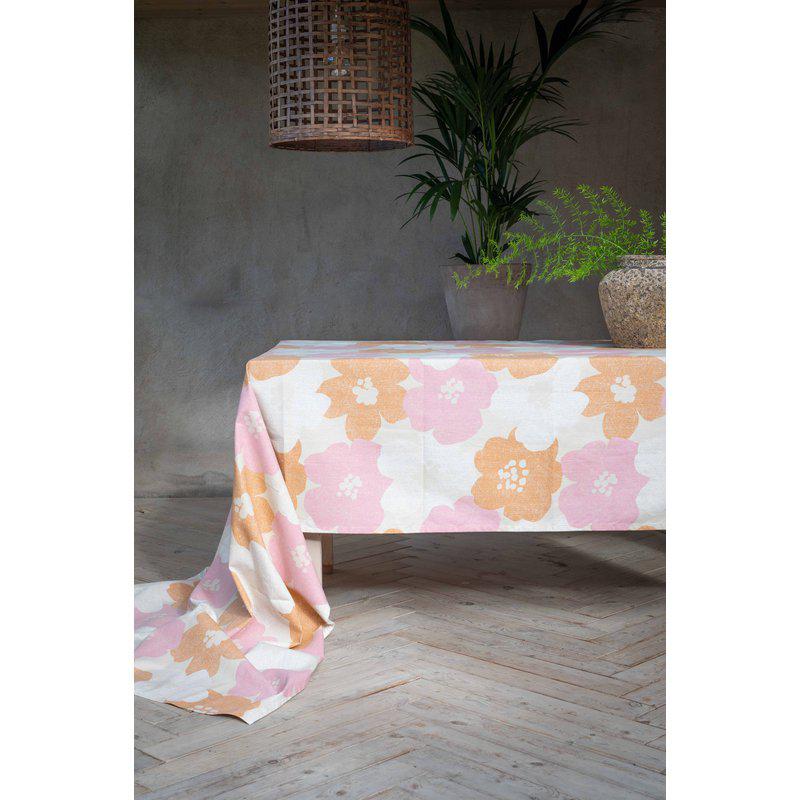Pöytäliina Lotta monivärinen-Kaita- ja pöytäliinat-Fondaco-Lahja ja sisustus Pussukka Katariina Home Oy