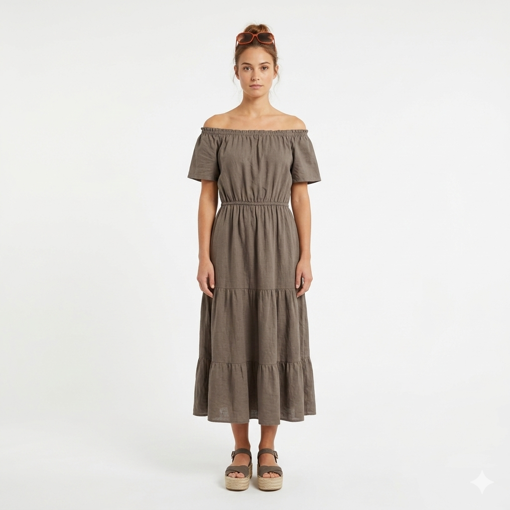 Mekko Vicky ruskea Marc Lauge-Mekot/Hameet-Marc Lauge-Lahja ja sisustus Pussukka Katariina Home Oy