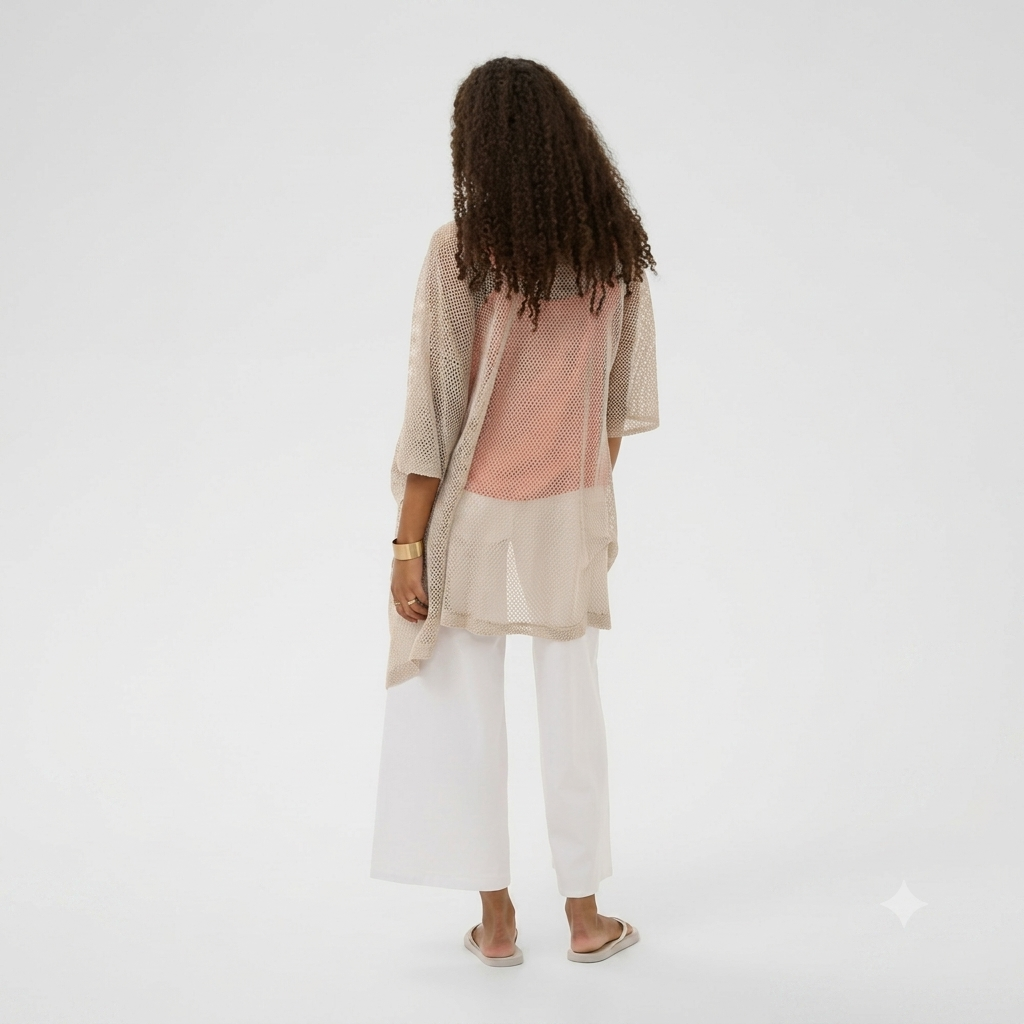 Neuletakki Gert beige