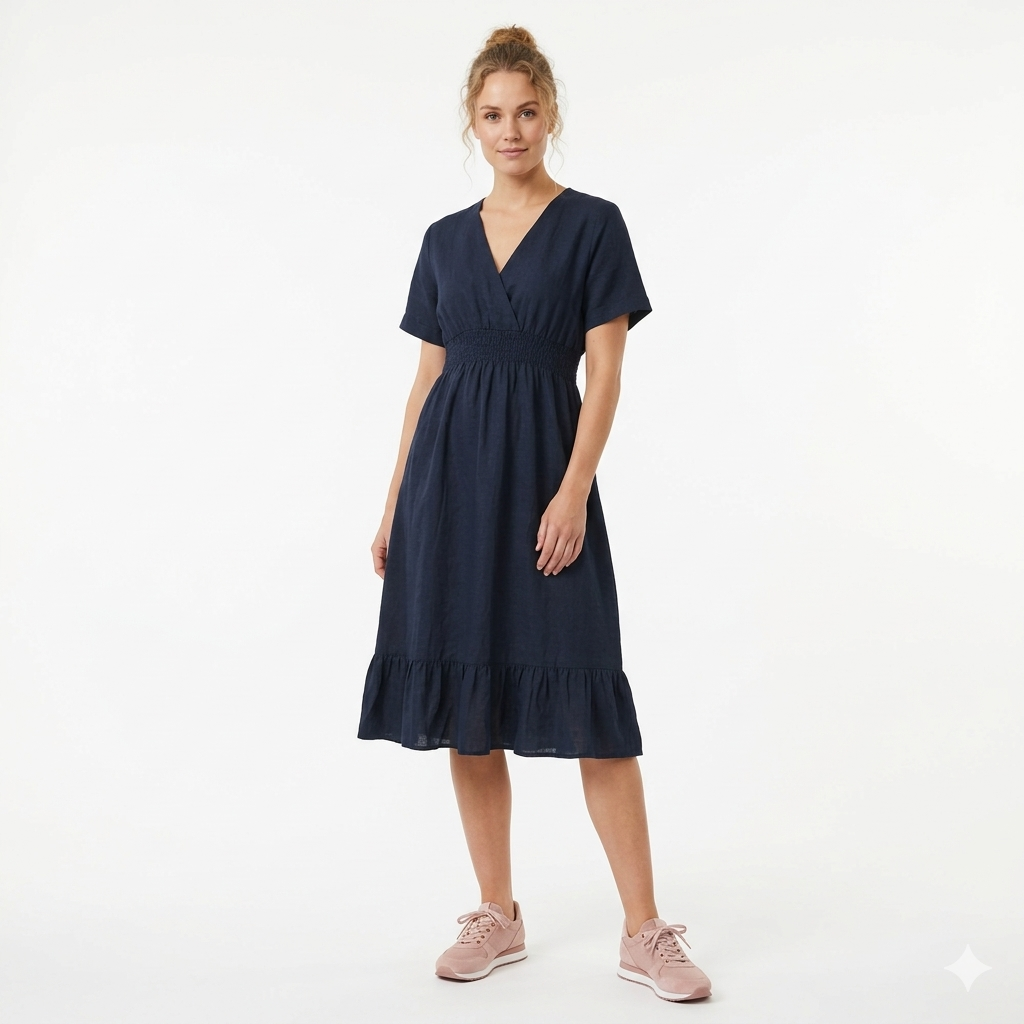 Mekko Vicky navy Marck Lauge-Mekot/Hameet-Marc Lauge-Lahja ja sisustus Pussukka Katariina Home Oy