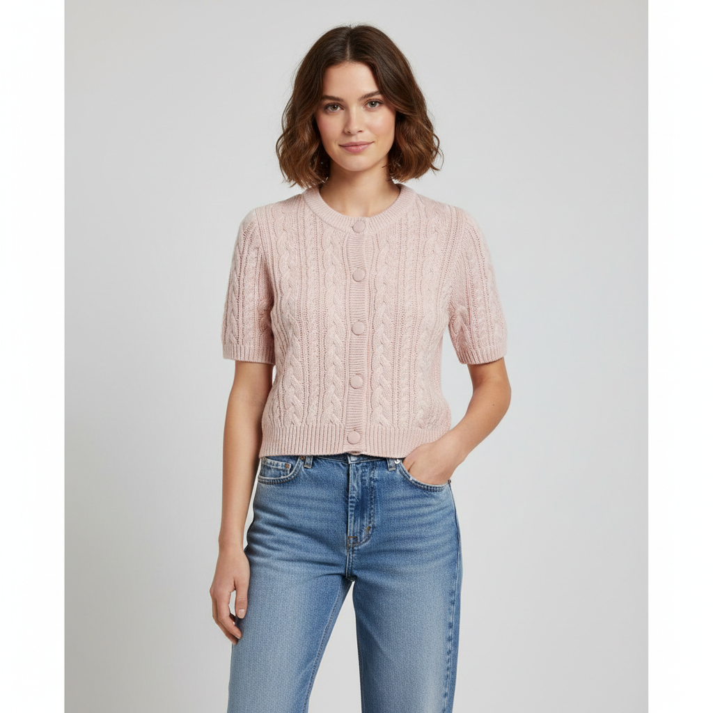 Neuletakki Palmikko eri värejä Marc Lauge-Neuleet/Neuletakit-Marc Lauge-Lahja ja sisustus Pussukka Katariina Home Oy