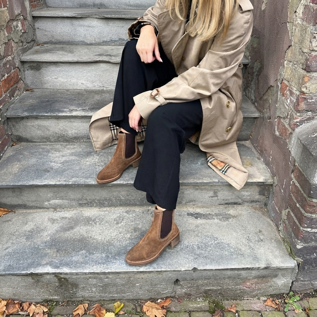 Nilkkurit Aware and more ruskea Copenhagen shoes