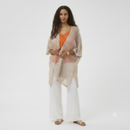 Neuletakki Gert beige