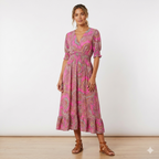 Mekko Bella pink Marc Lauge-Mekot/Hameet-Marc Lauge-Lahja ja sisustus Pussukka Katariina Home Oy