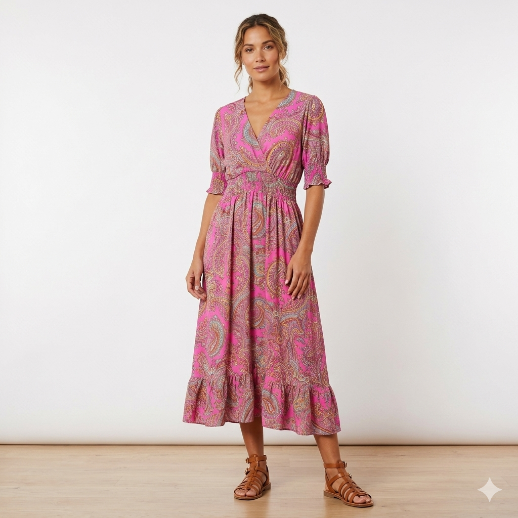 Mekko Bella pink Marc Lauge-Mekot/Hameet-Marc Lauge-Lahja ja sisustus Pussukka Katariina Home Oy