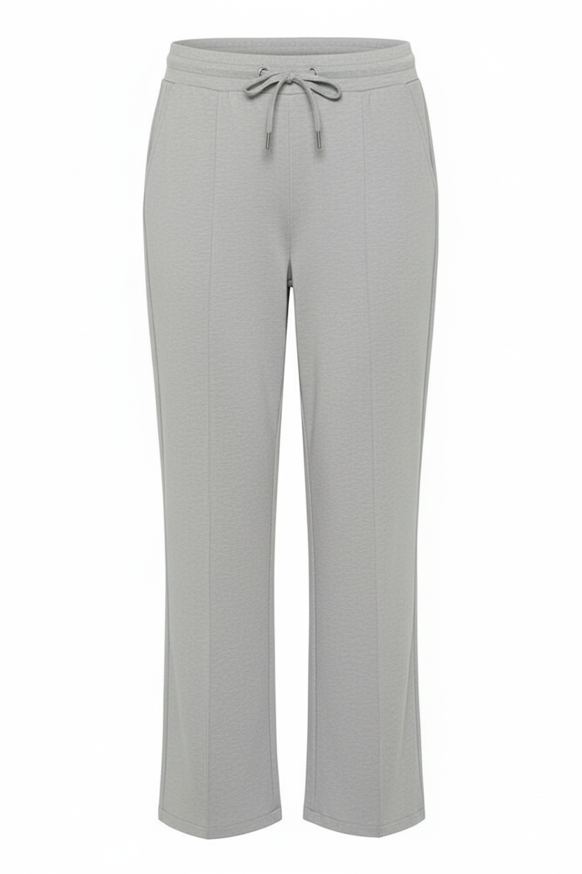 Housut Jenny vaaleanharmaa-Housut/Farkut-Kaffe-Lahja ja sisustus Pussukka Katariina Home Oy