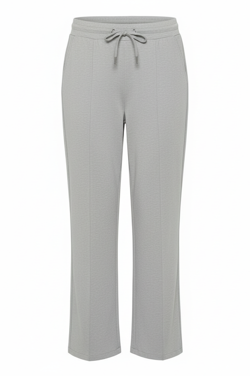 Housut Jenny vaaleanharmaa-Housut/Farkut-Kaffe-Lahja ja sisustus Pussukka Katariina Home Oy