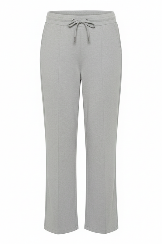 Housut Jenny vaaleanharmaa-Housut/Farkut-Kaffe-Lahja ja sisustus Pussukka Katariina Home Oy