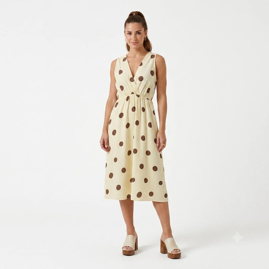 Mekko Linetta keltainen Marta Du Chateau