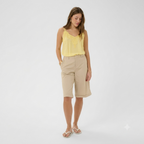 Bermudashortsit Gia beige Cream