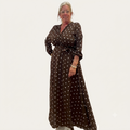 Mekko Carlia ruskea Gemini by Helen-Mekot/Hameet-GEMINI by Helen-Lahja ja sisustus Pussukka Katariina Home Oy