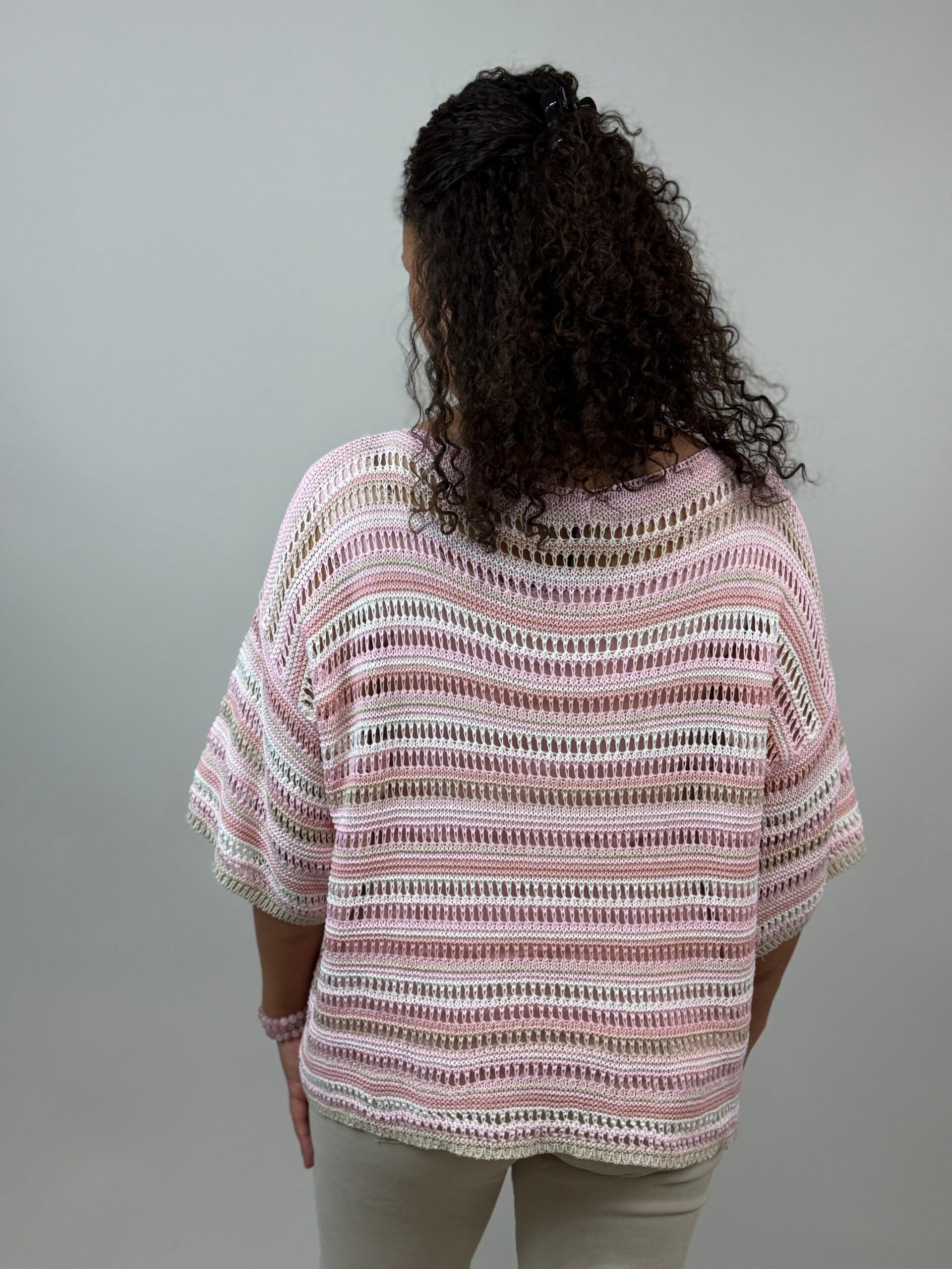 Neulepusero Tyra rosa Mix By Heart-Neuleet/Neuletakit-Mix By Heart-Lahja ja sisustus Pussukka Katariina Home Oy