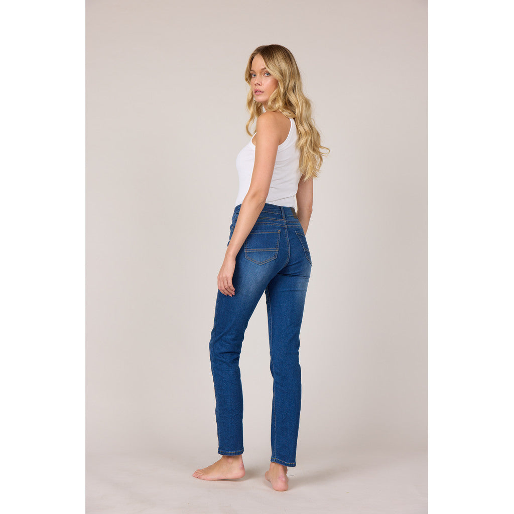 Farkut Patti sininen-Housut/Farkut-Marc Lauge-Lahja ja sisustus Pussukka Katariina Home Oy