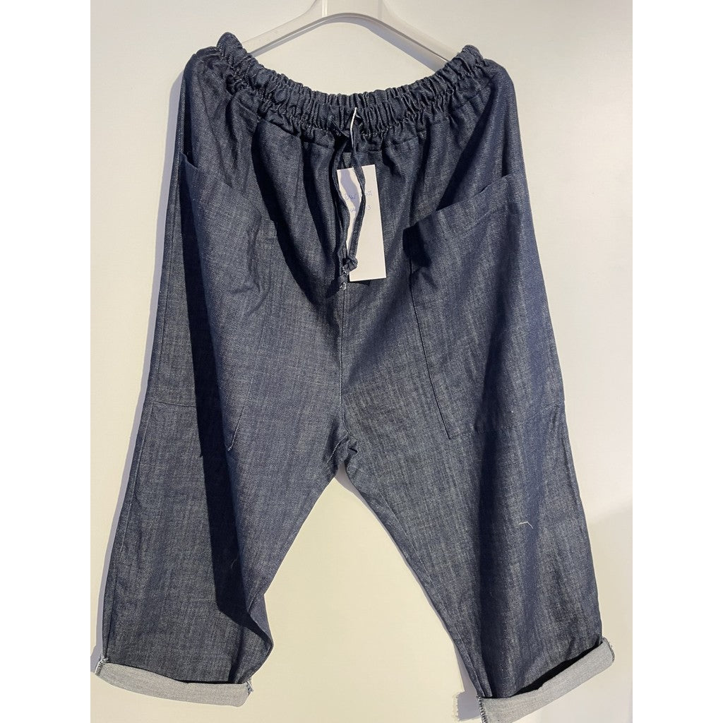 Housut Raw tummansininen Marc Lauge-Housut/Farkut-Marc Lauge-Lahja ja sisustus Pussukka Katariina Home Oy