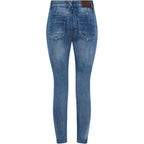 Farkut Eline Push Up sininen Mapp-Housut/Farkut-MAPP jeans-Lahja ja sisustus Pussukka Katariina Home Oy