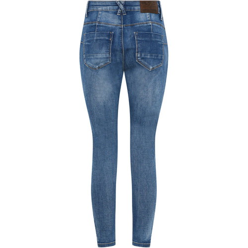 Farkut Eline Push Up sininen Mapp-Housut/Farkut-MAPP jeans-Lahja ja sisustus Pussukka Katariina Home Oy