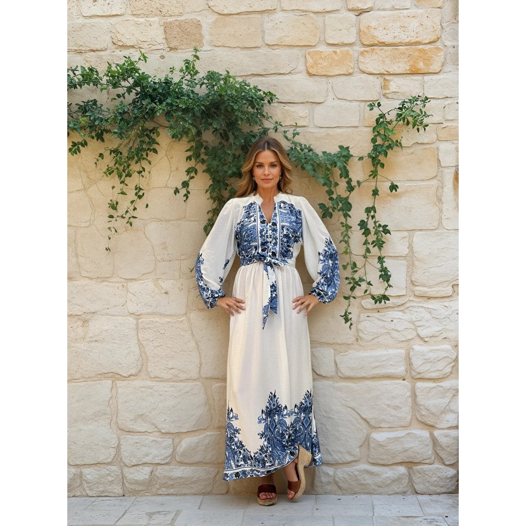 Mekko Tea sininen Marc Lauge-Mekot/Hameet-Marc Lauge-Lahja ja sisustus Pussukka Katariina Home Oy