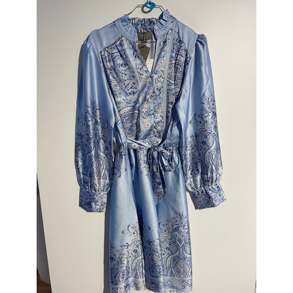 Mekko Lux Paisley vaaleansininen Marc Lauge-Mekot/Hameet-Marc Lauge-Lahja ja sisustus Pussukka Katariina Home Oy