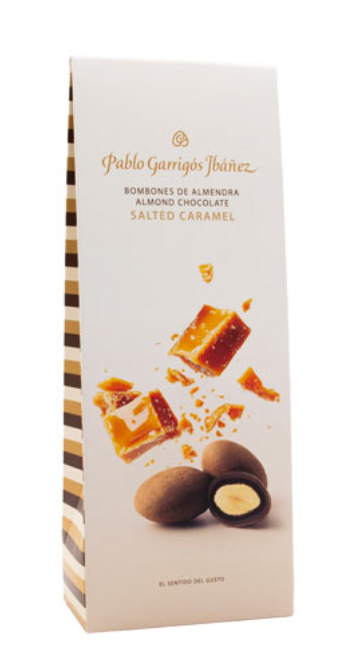 Suklaabonbon Manteli&suolainen karamelli-Karkit-Gourmet-Lahja ja sisustus Pussukka Katariina Home Oy