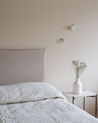 Päiväpeitto Tyyni luonnonvalkoinen-Päiväpeitot-Piironki-Lahja ja sisustus Pussukka Katariina Home Oy