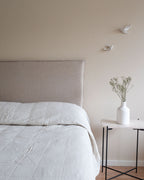 Päiväpeitto Tyyni luonnonvalkoinen-Päiväpeitot-Piironki-Lahja ja sisustus Pussukka Katariina Home Oy