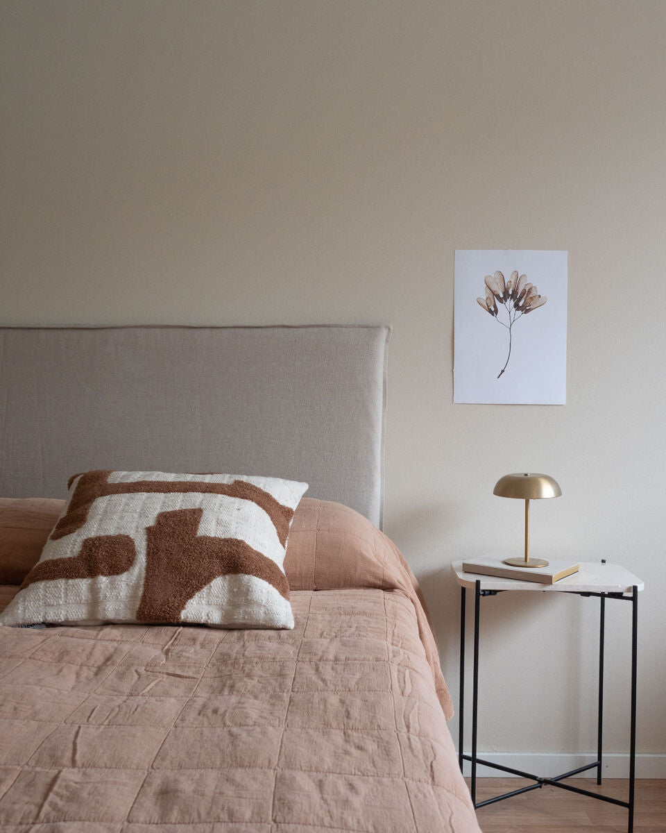 Päiväpeitto Tyyni luonnonvalkoinen-Päiväpeitot-Piironki-Lahja ja sisustus Pussukka Katariina Home Oy