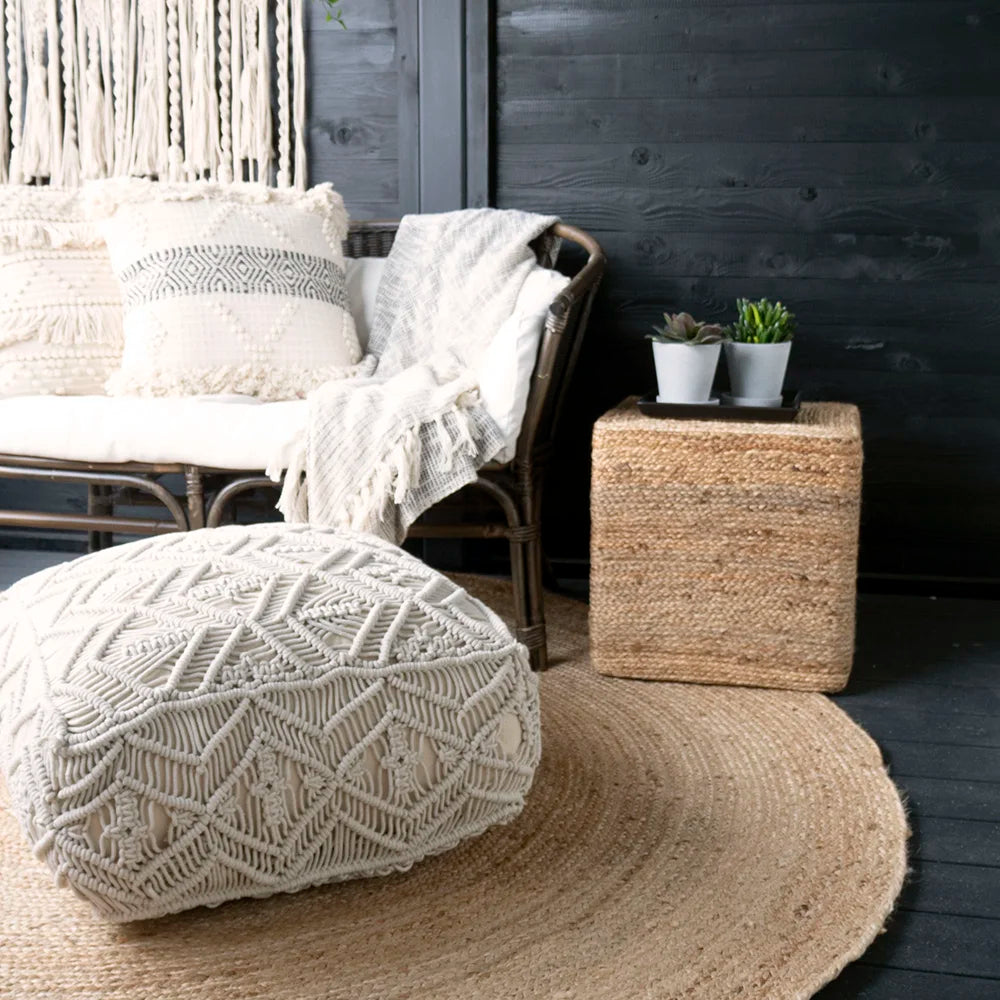 Juuttimatto Silmu eri kokoja-Matot-ihankotona-Lahja ja sisustus Pussukka Katariina Home Oy