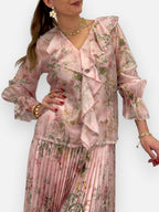 Pusero Sabine vaaleanpunainen GEMINI by Helen-Puserot-GEMINI by Helen-Lahja ja sisustus Pussukka Katariina Home Oy