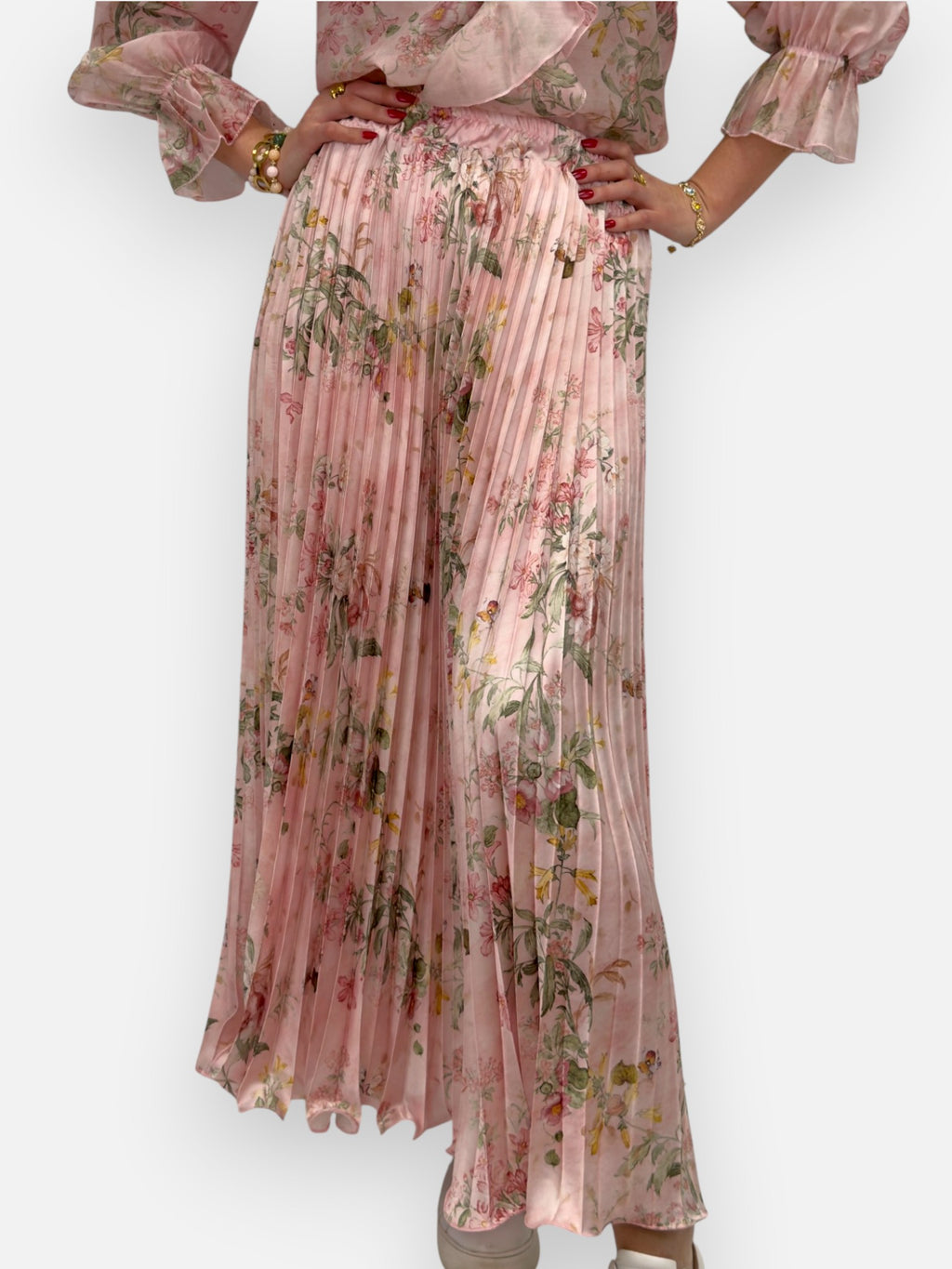 Pliseerattu hame Telma pink GEMINI by Helen-Mekot/Hameet-GEMINI by Helen-Lahja ja sisustus Pussukka Katariina Home Oy