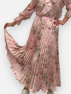 Pliseerattu hame Telma pink GEMINI by Helen-Mekot/Hameet-GEMINI by Helen-Lahja ja sisustus Pussukka Katariina Home Oy