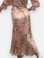 Pliseerattu hame Telma pink GEMINI by Helen-Mekot/Hameet-GEMINI by Helen-Lahja ja sisustus Pussukka Katariina Home Oy