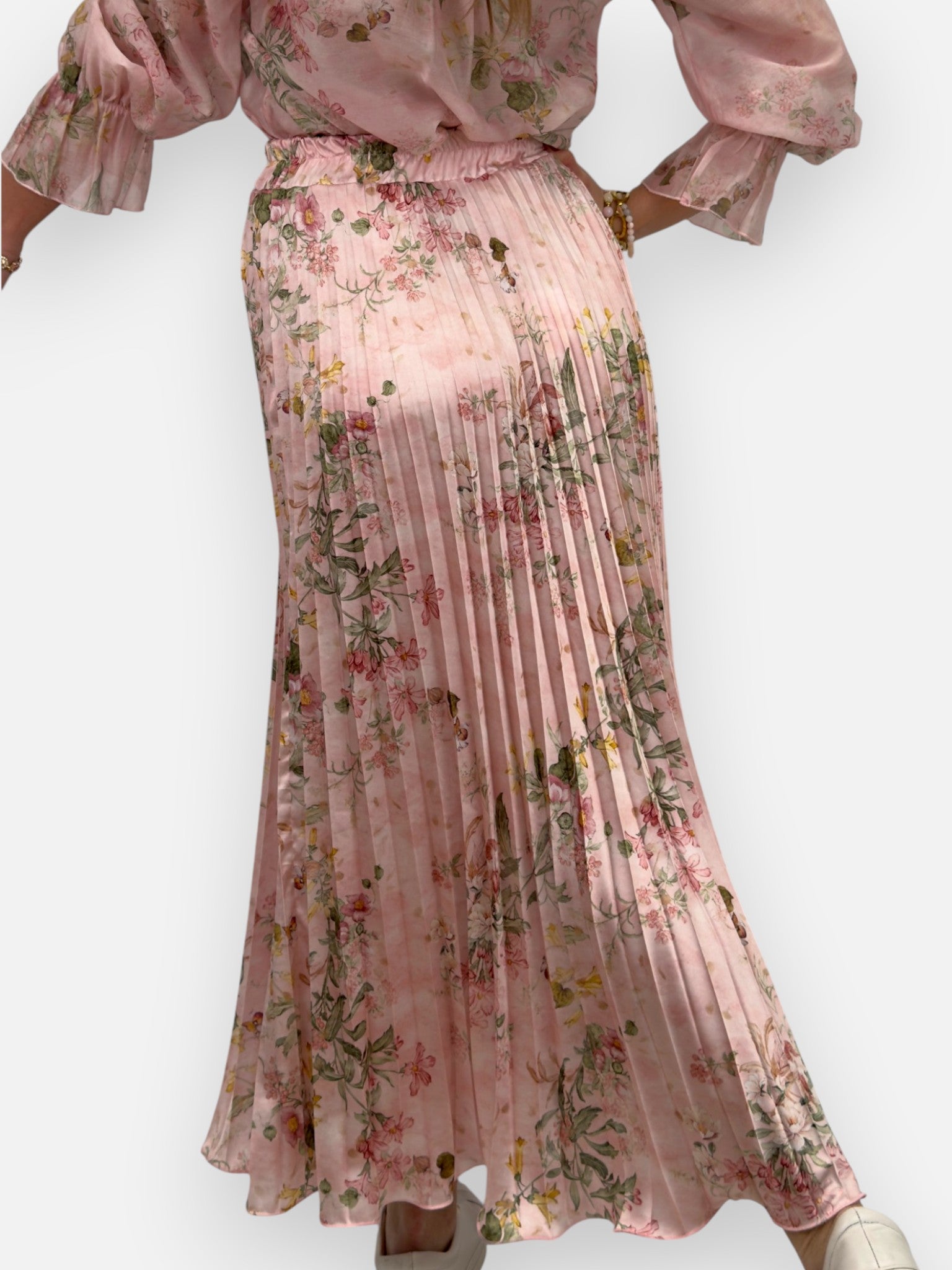 Pliseerattu hame Telma pink GEMINI by Helen-Mekot/Hameet-GEMINI by Helen-Lahja ja sisustus Pussukka Katariina Home Oy