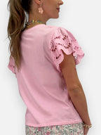 T-Paita Thora pink GEMINI by Helen-T-paidat-GEMINI by Helen-Lahja ja sisustus Pussukka Katariina Home Oy