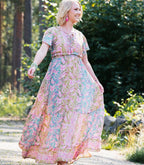 Mekko Sianna sininen Amanda B-Mekot/Hameet-Amanda B-Lahja ja sisustus Pussukka Katariina Home Oy