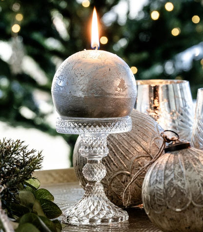 Kynttilänjalka lasi eri kokoja-Kynttilänjalat ja lyhdyt-Amanda B-Lahja ja sisustus Pussukka Katariina Home Oy