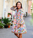 Mekko Anette sininen Amanda B-Mekot/Hameet-Amanda B-Lahja ja sisustus Pussukka Katariina Home Oy