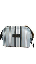 Toilettipussukka sini/valkoraidallinen-Toiletti/meikkipussit-Katariinahome.fi - tyyliä elämääsi-Lahja ja sisustus Pussukka Katariina Home Oy