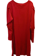 Velourmekko Tea punainen-Mekot/Hameet-Marc Lauge-Lahja ja sisustus Pussukka Katariina Home Oy