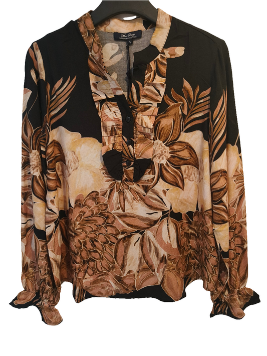 Pusero Indra roosa/beige-Puserot-Marc Lauge-Lahja ja sisustus Pussukka Katariina Home Oy