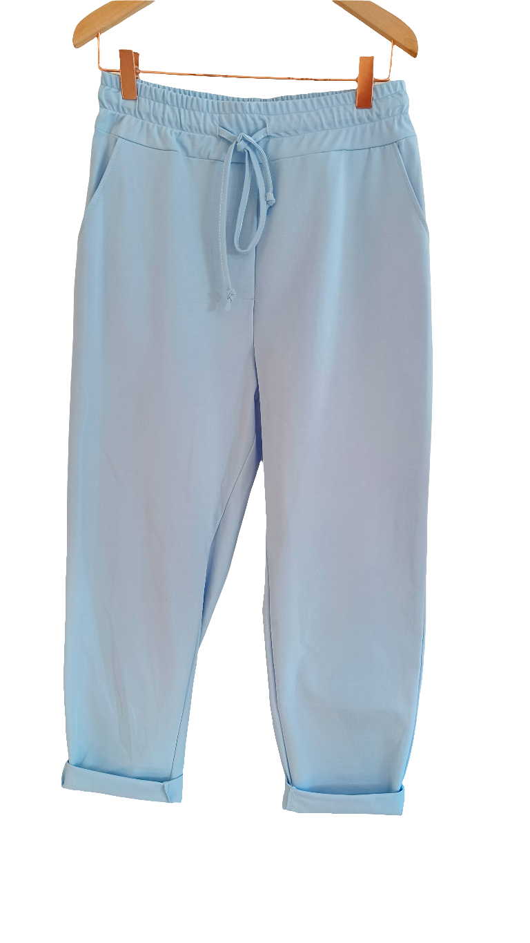 Housut vaaleansininen-Housut/Farkut-Peura Collection-Lahja ja sisustus Pussukka Katariina Home Oy