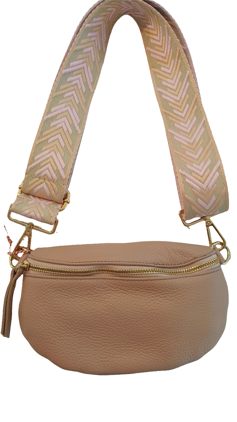 Vyölaukku S nahka eri värejä-Laukut-Peura Collection-Lahja ja sisustus Pussukka Katariina Home Oy