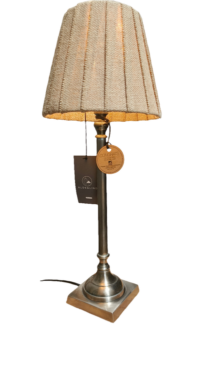 Lampunjalka nikkeli-Valaisimet-prhome-Lahja ja sisustus Pussukka Katariina Home Oy