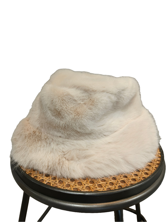 Tekoturkishattu luonnonvalkoinen-Pipot/huivit/sukat-Marc Lauge-Lahja ja sisustus Pussukka Katariina Home Oy